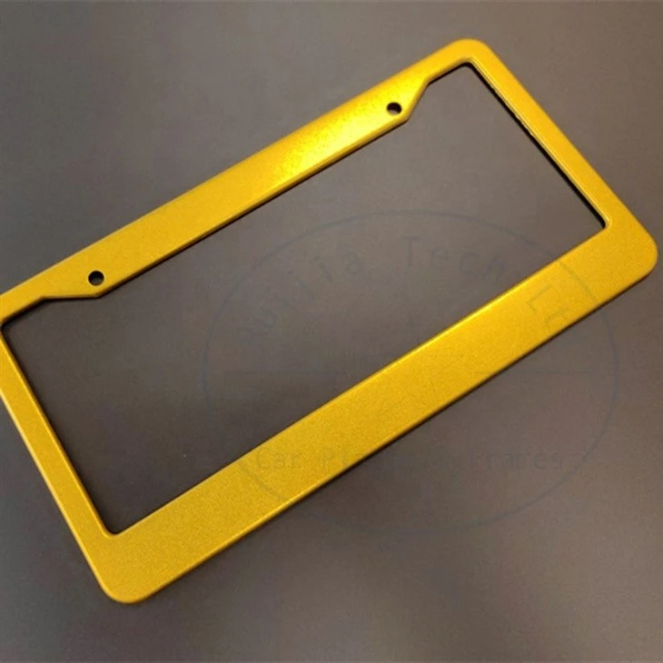 Silver Embossed Weather Resistant ABS Frame factory