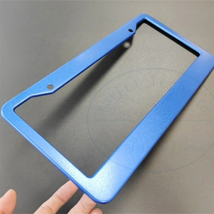 Silver Embossed Weather Resistant ABS Frame suppliers