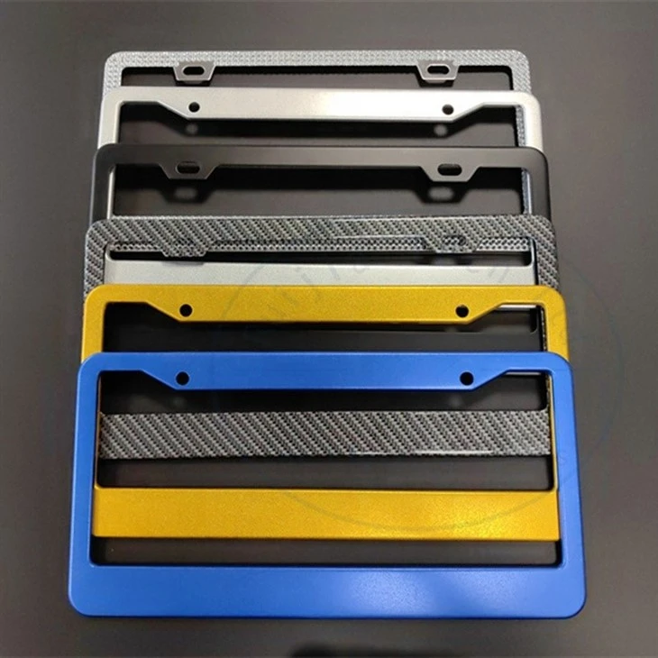 Silver Embossed Weather Resistant ABS Frame price